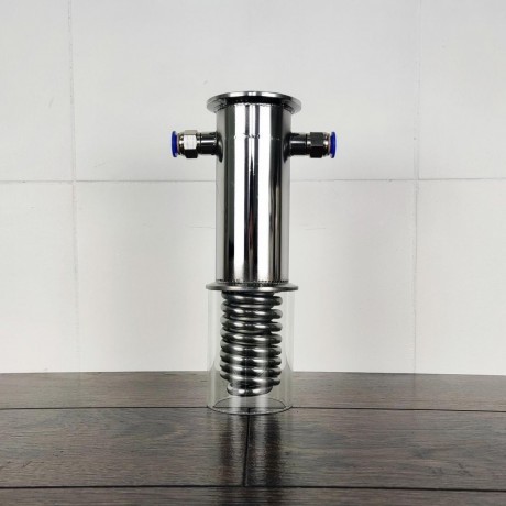 Dimrot vertical dephlegmator stainless steel 2 inches