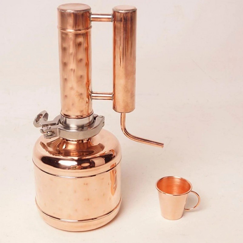 Distiller for hydrolates 2.4 l 2 inches