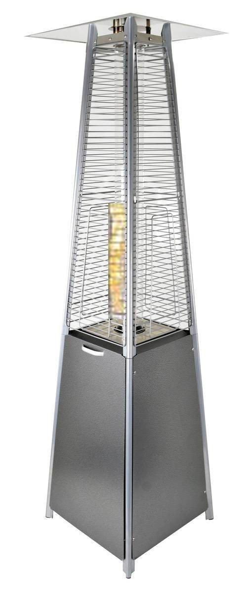 Outdoor gas heater Activa Pyramide Cheops II grey-black