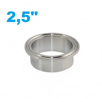 Welded clamp flange sms63 2.5 inches