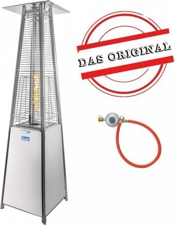 Outdoor gas heater Activa Pyramide Cheops II white