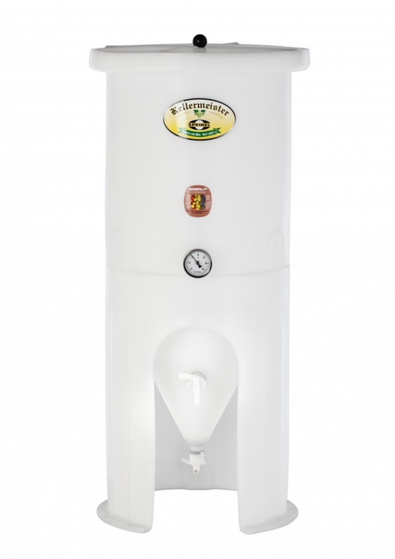 Fermentation tank with conical bottom 65L