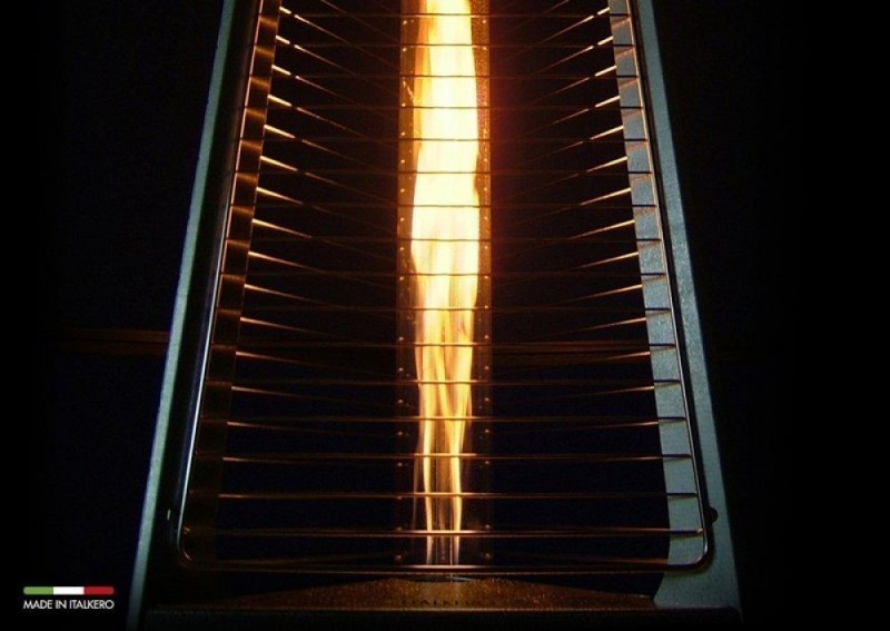 Gas heater 10.4 kW Italkero Falo Evo Rust