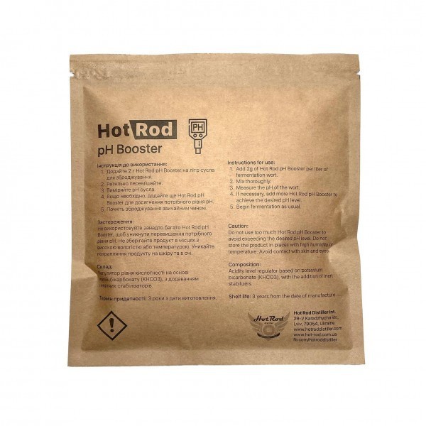 Wort acidity regulator Hot Rod pH Booster