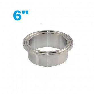 Welded clamp flange sms152 6 inches