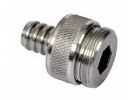 Adapter from tap to tube, fitting 10.2 mm (metal)