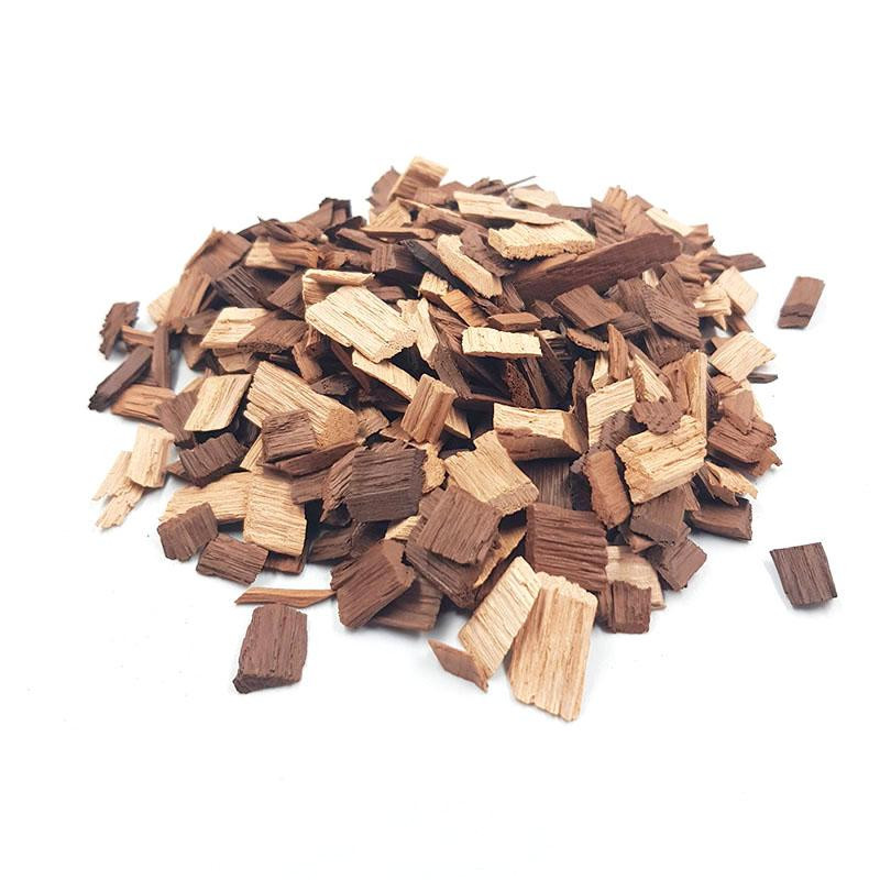 Oak chips for 10 liters from Ukrainian oak 100 g medium fraction mix with unroasted