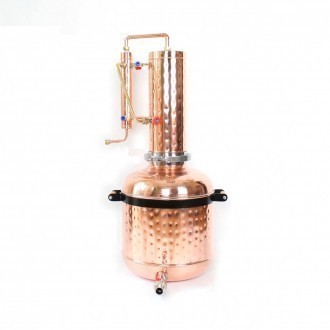 Moonshine still with reflux condenser and heater 42 l