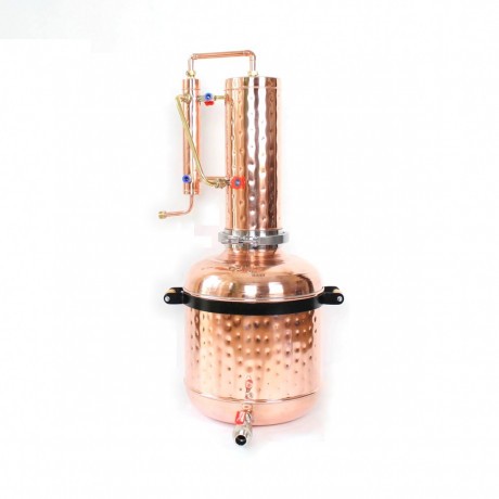Moonshine still with reflux condenser and heater 42 l