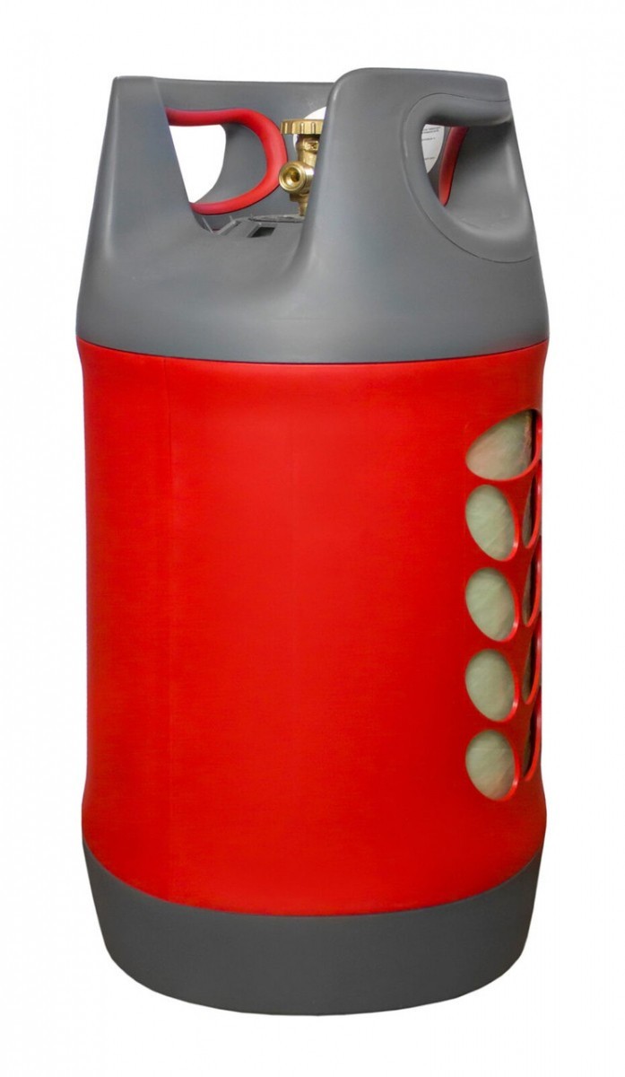 Composite gas cylinder 24.5 l Czech Republic, for Ukrainian HPCR reducer