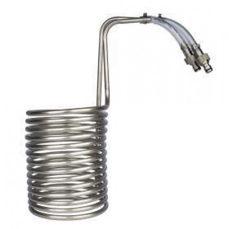 Stainless wort cooler for Braumeister 10 L