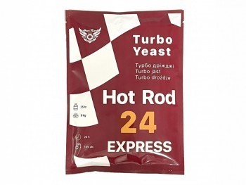 Спиртові дріжджі турбо Hot-Rod 24 Express на 25 Л