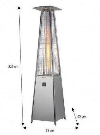 Уличный газовый обогреватель 10,5 кВт Activa Pyramide Cheops