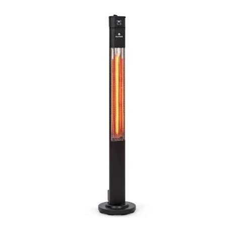 Infrared electric heater 2 kW Blumfeldt Heat Guru Plus L black