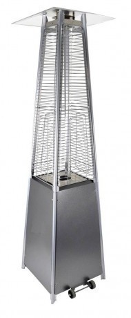 Outdoor gas heater Activa Pyramide Cheops II grey-black