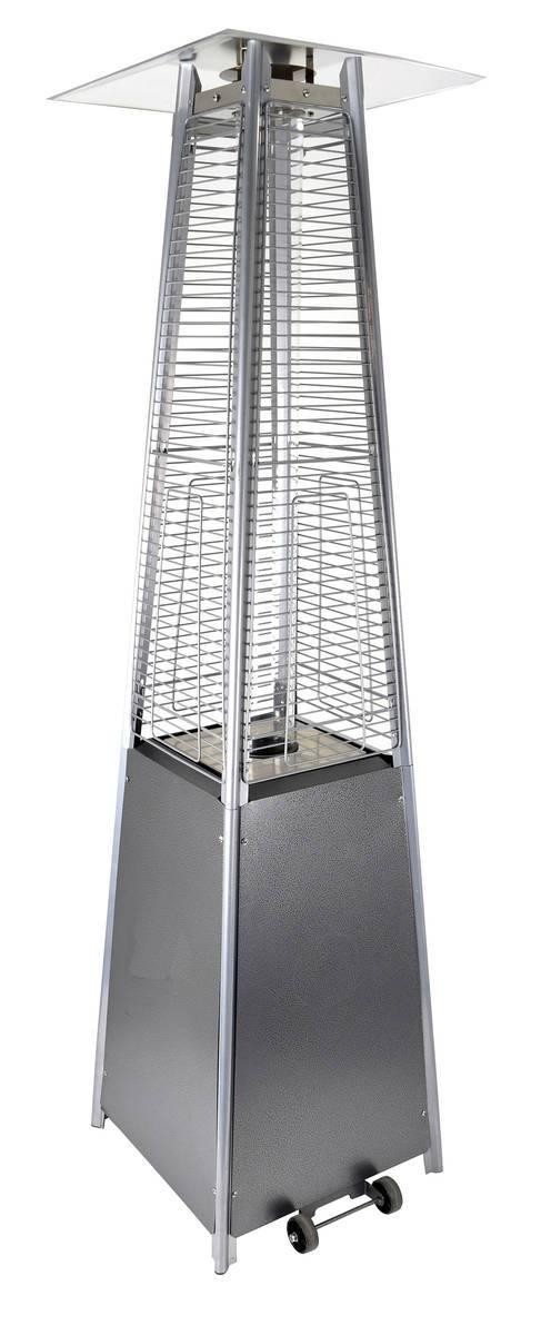 Outdoor gas heater Activa Pyramide Cheops II grey-black