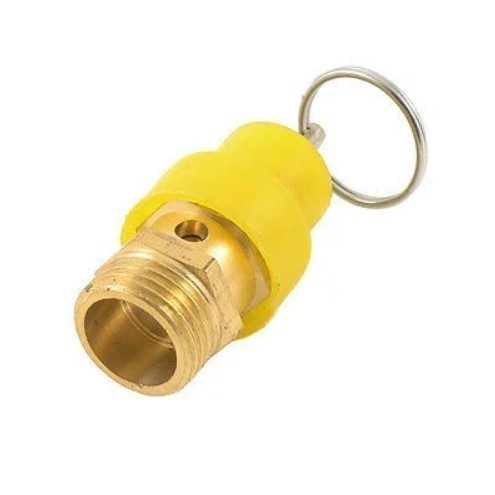 Overpressure valve 0.1 MPa brass