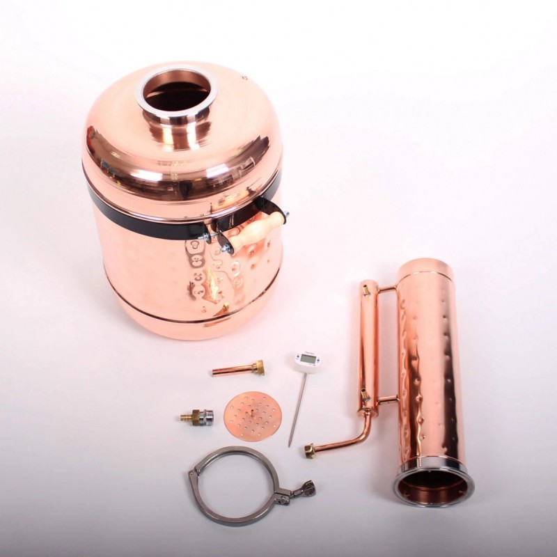 Copper moonshine apparatus 24l 4 inches