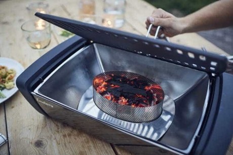 Enders Aurora Mirror Copper Charcoal Grill