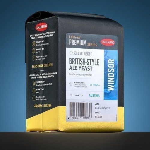 Dried beer yeast LALBREW WINDSOR™ – BRITISH-STYLE BEER YEAST (Dunstar Windsor), 500g