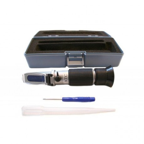 Refractometer for measuring alcohol (0-80%)