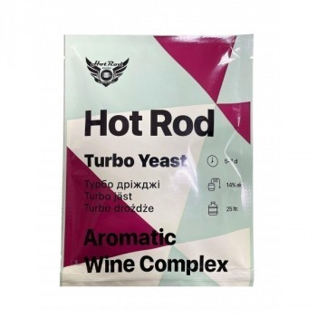 Wine yeast Hot Rod Aromatic Wine Complex 25l